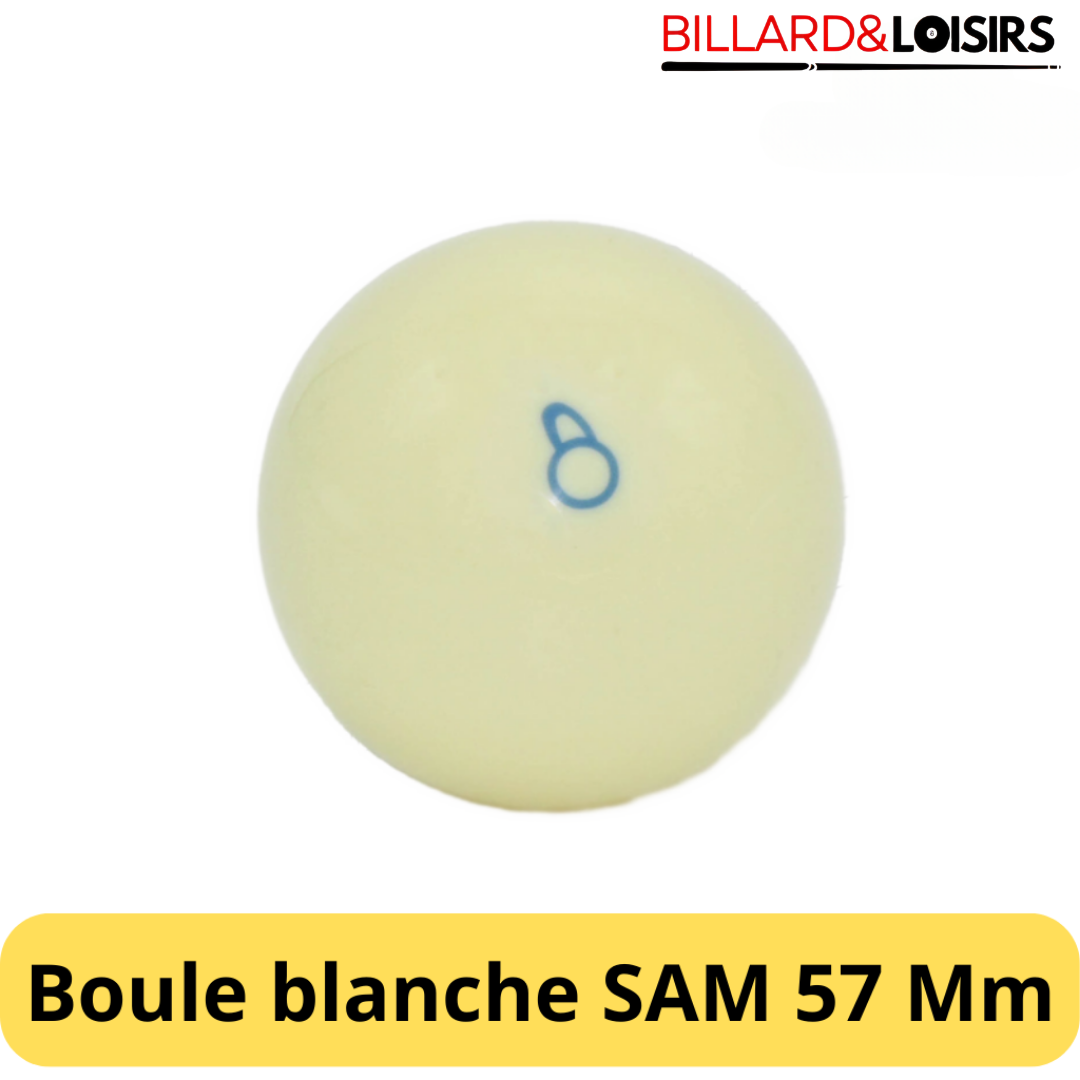 13 Boule Blanche SAM 57 mm – Image 1