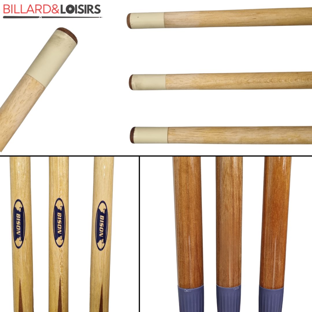 25 Canne De Billard En Bois "Bison" – Image 1