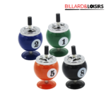 Cendrier Boule De Billard Poussoir