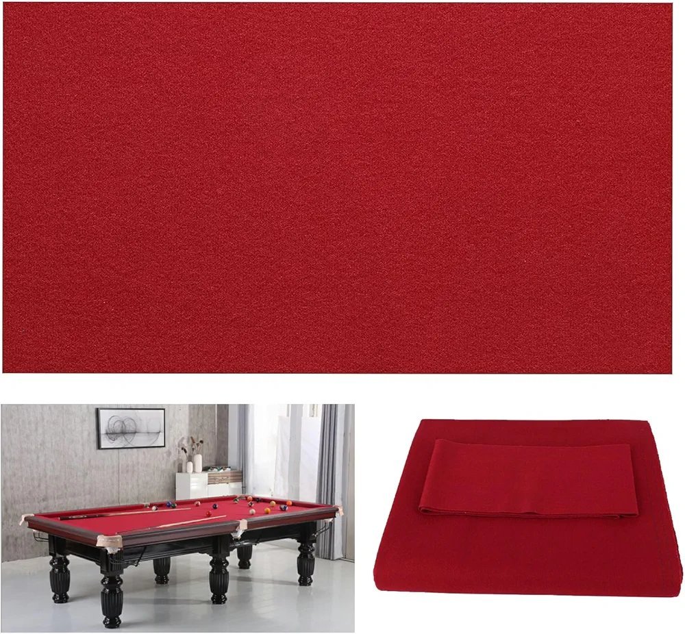 2025/02/1000090056.jpg Tapis Billard 3 ème Choix "4 mètre" -Rouge- – Image 1
